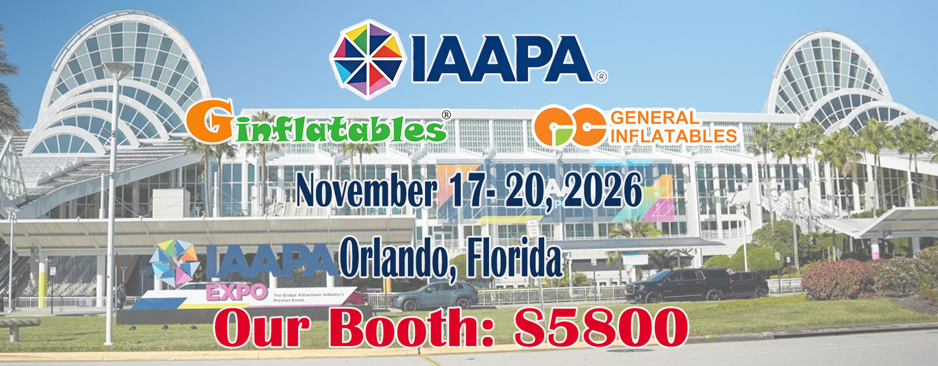 ginflatables IAAPA EXPO 2026